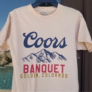 American Needle Coors Banquet Graphic Tee S